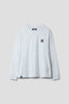 LIGHT GREY MELANGE KARMA LS TEE