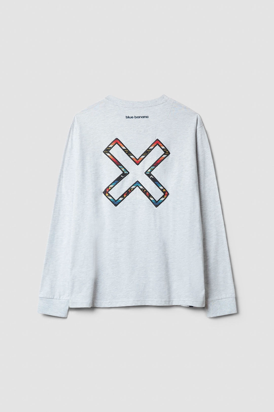 LIGHT GREY MELANGE KARMA LS TEE