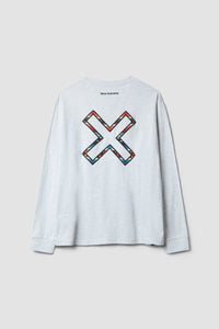 LIGHT GREY MELANGE KARMA LS TEE