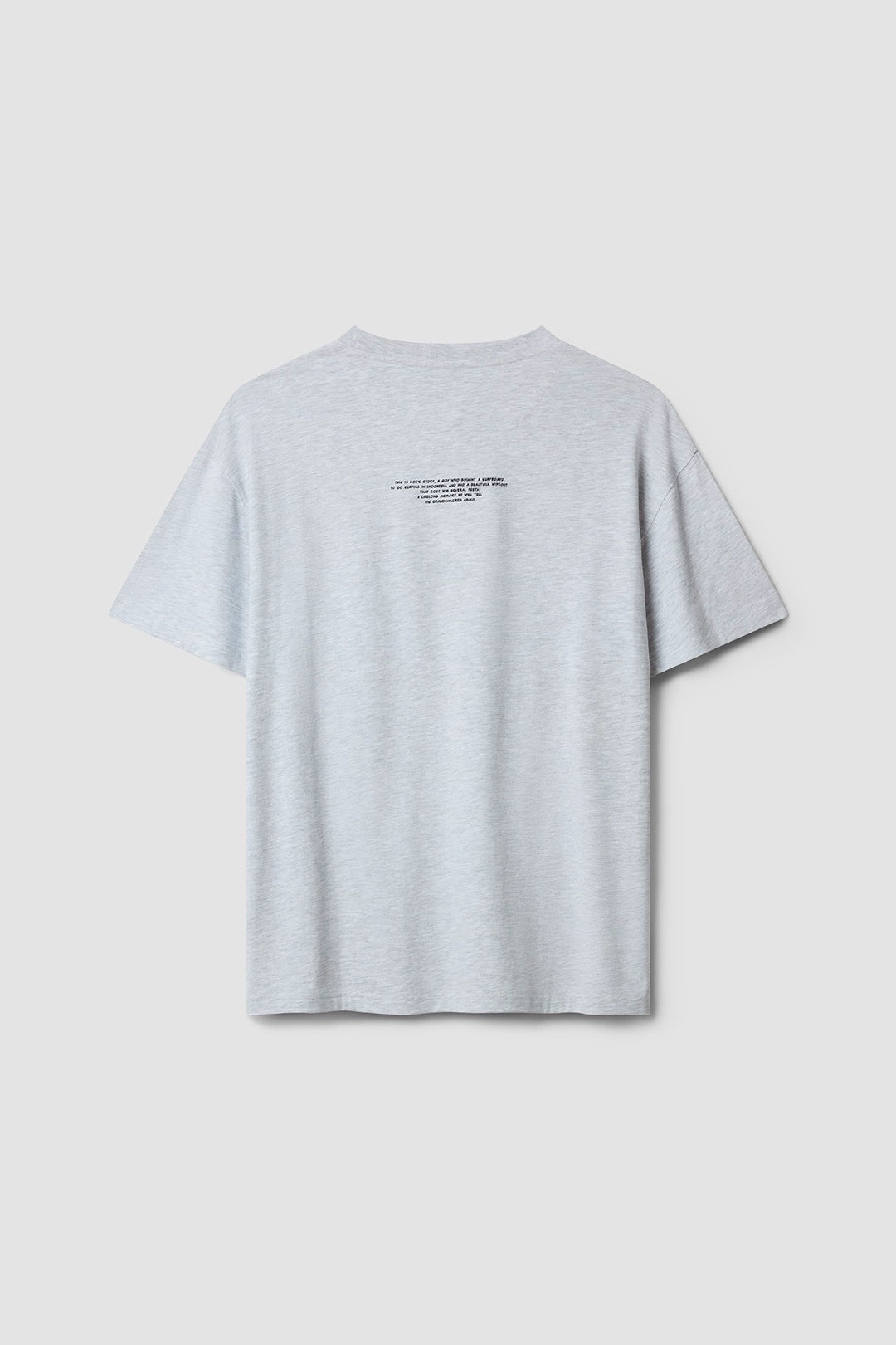 CAMISETA WIPEOUT LIGHT GREY MELANGE