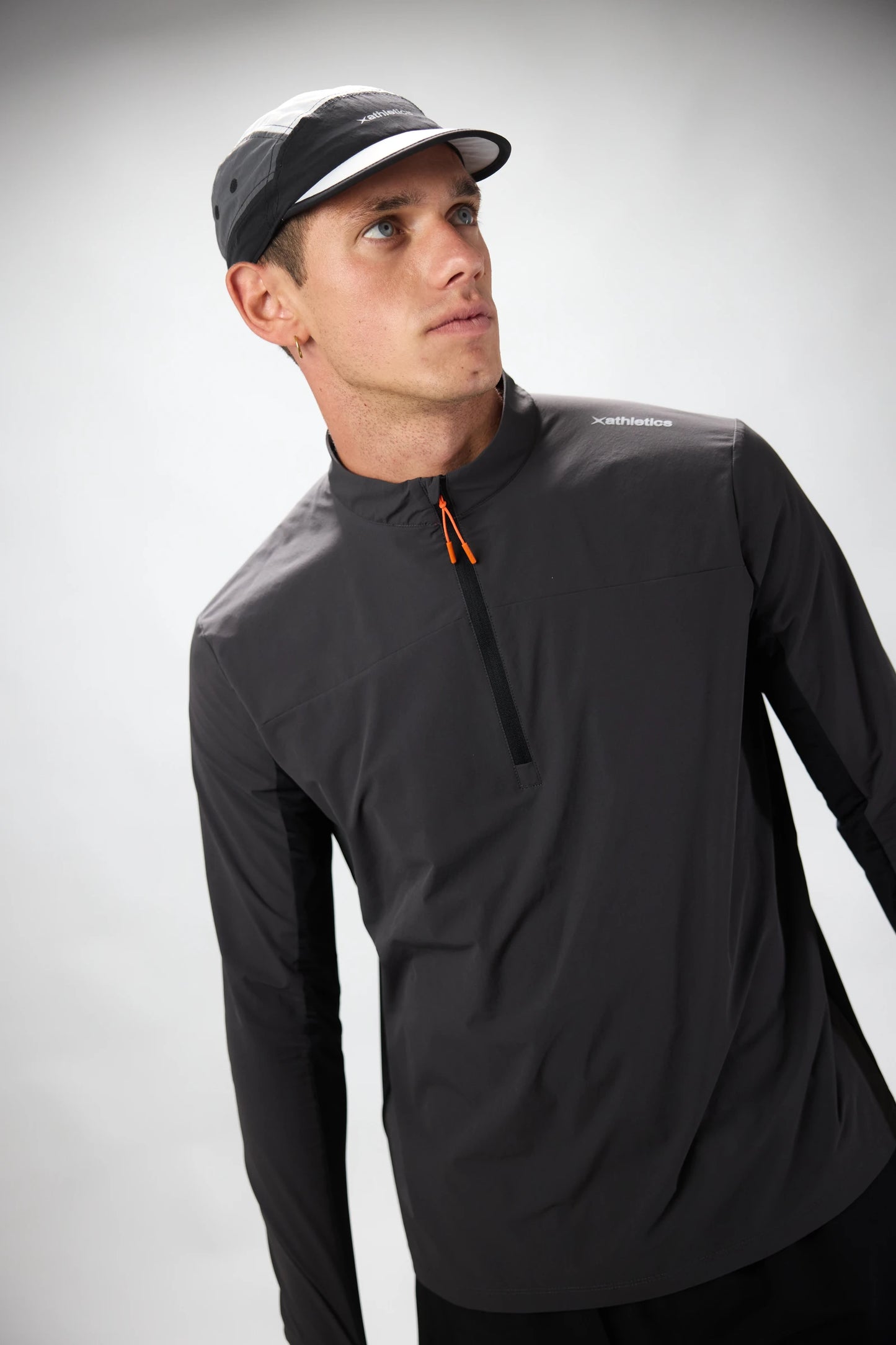 LIGHT GREY RUN CAP