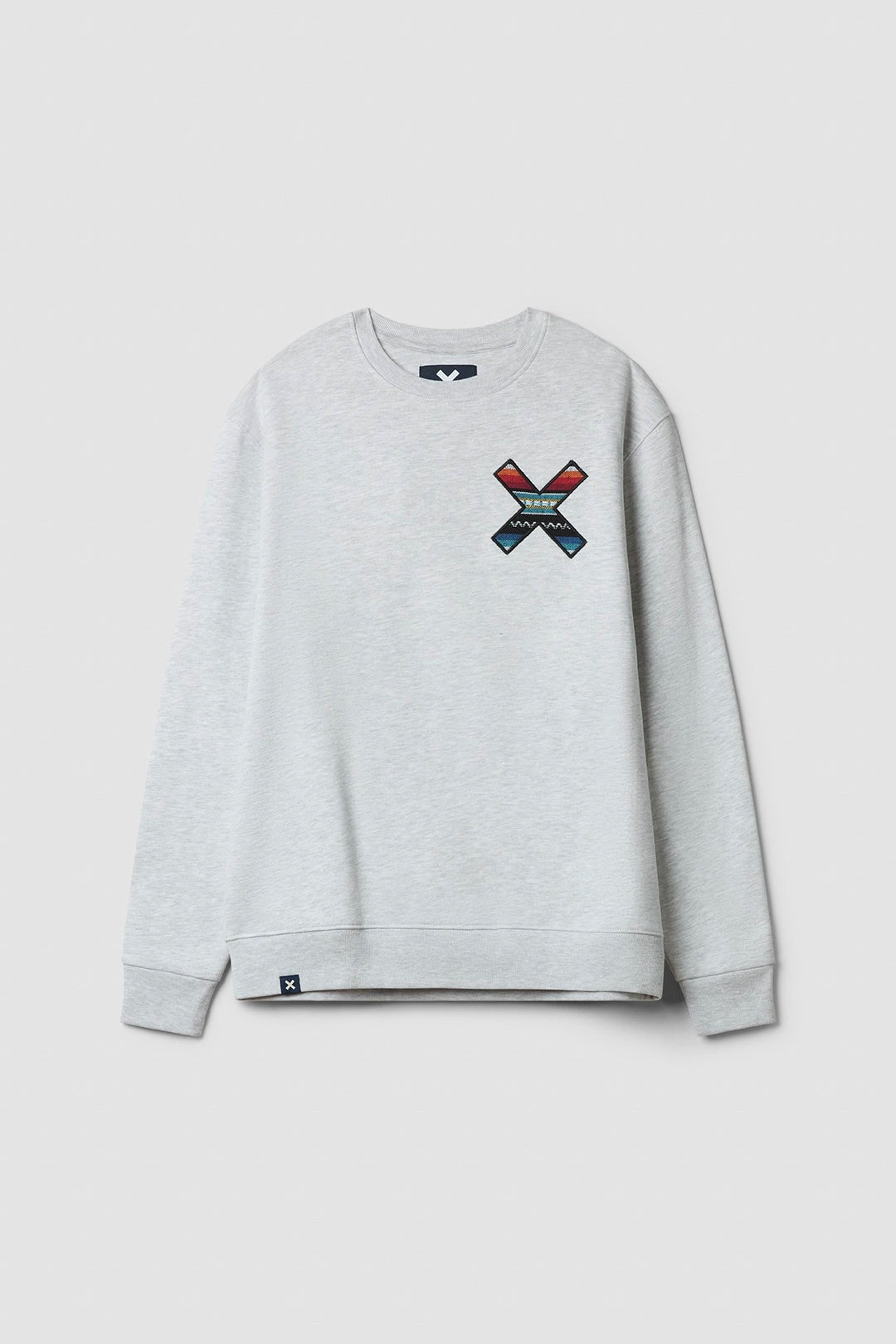 LIGHT GREY MELANGE CLASSIC CREW