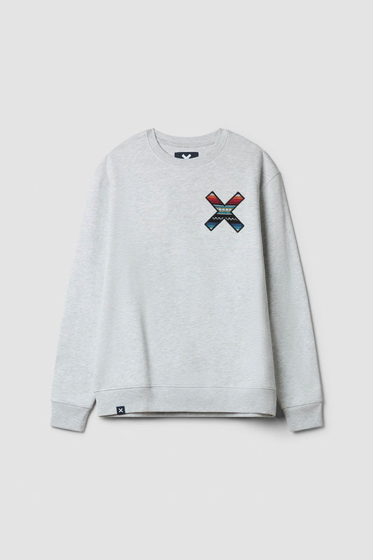 LIGHT GREY MELANGE CLASSIC CREW