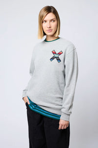 SUDADERA CLASSIC LIGHT GREY MELANGE