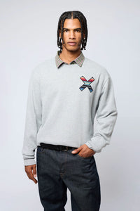 SUDADERA CLASSIC LIGHT GREY MELANGE