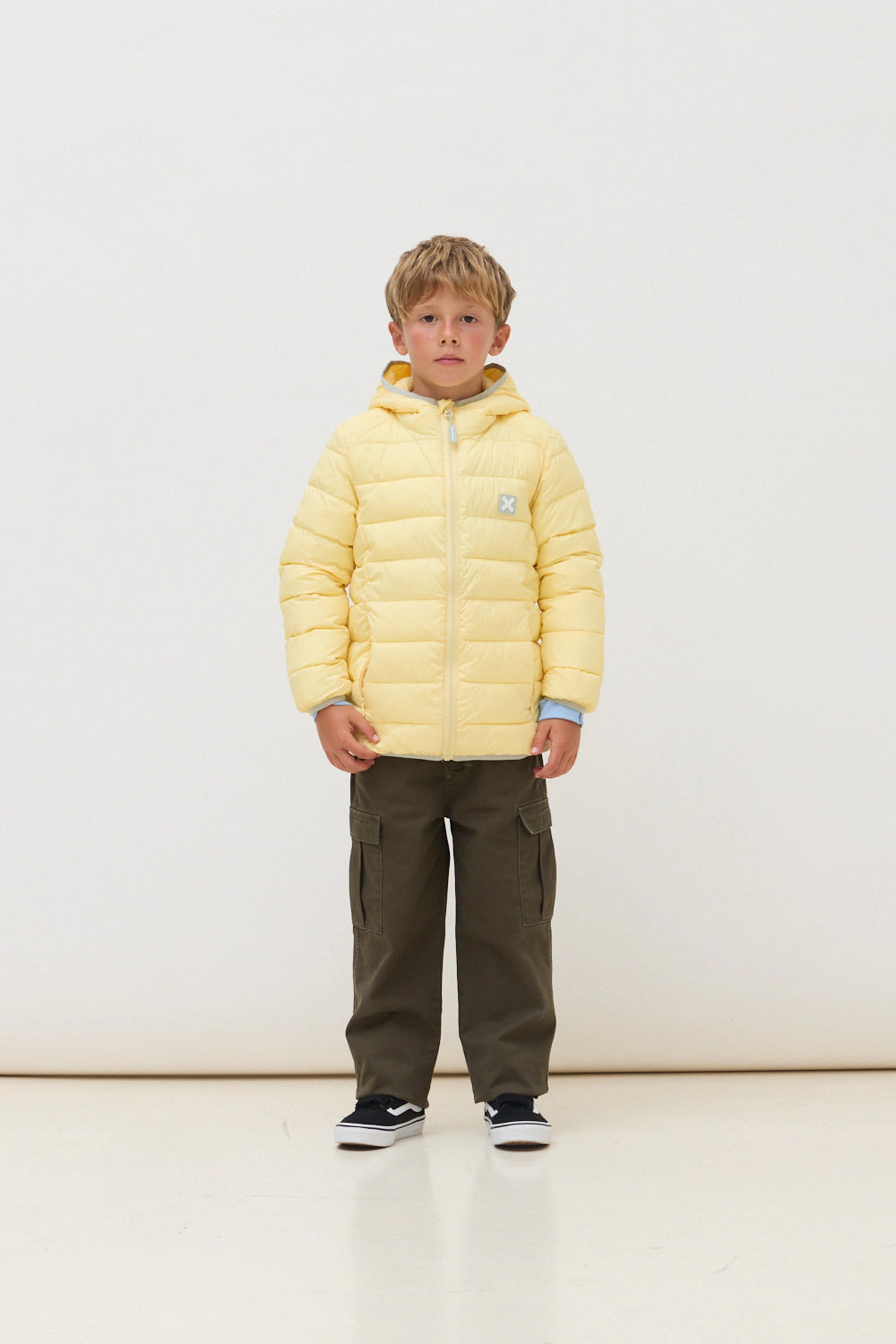 LIGHT YELLOW SUNNY KIDS PUFFER