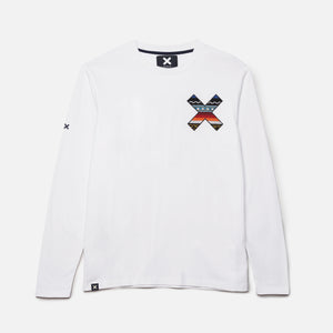 WHITE CLASSIC LS TEE