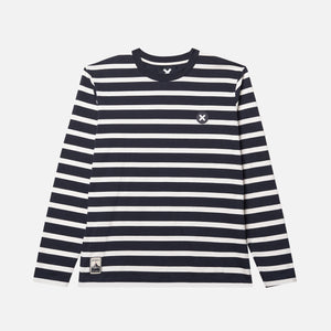 NAVY WILD LS TEE