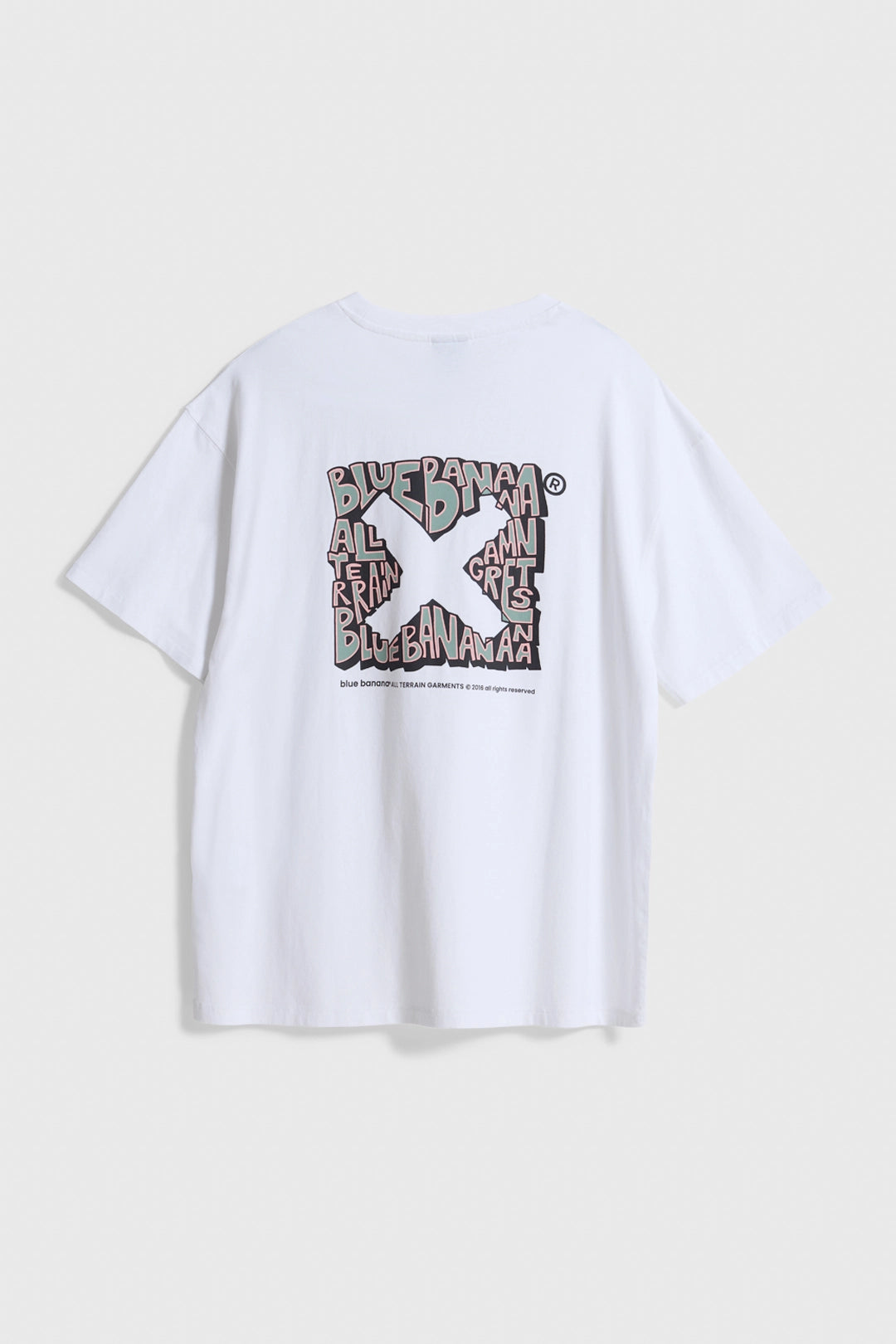 WHITE MESS TEE