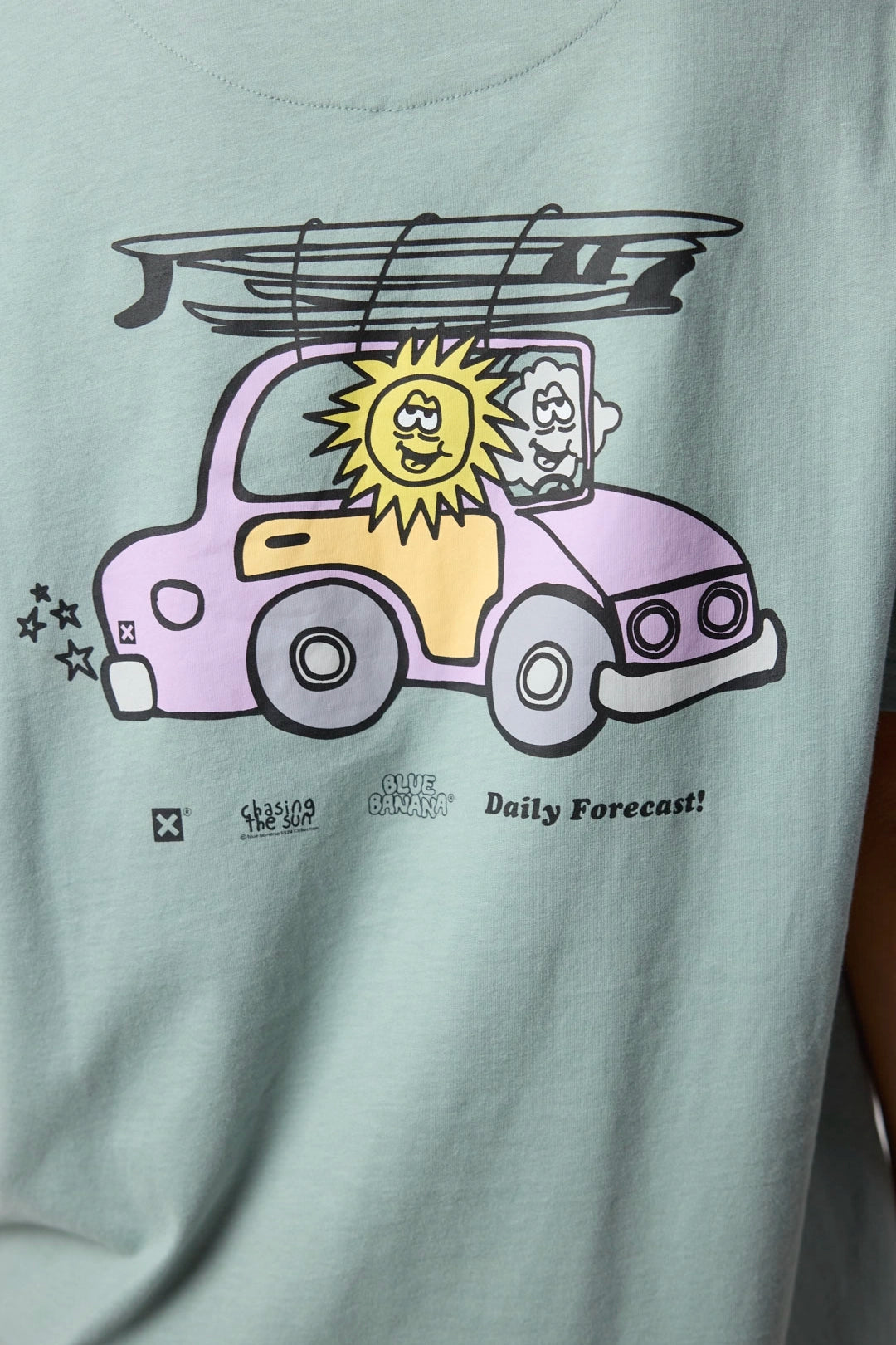 CAMISETA FORECAST MENTA