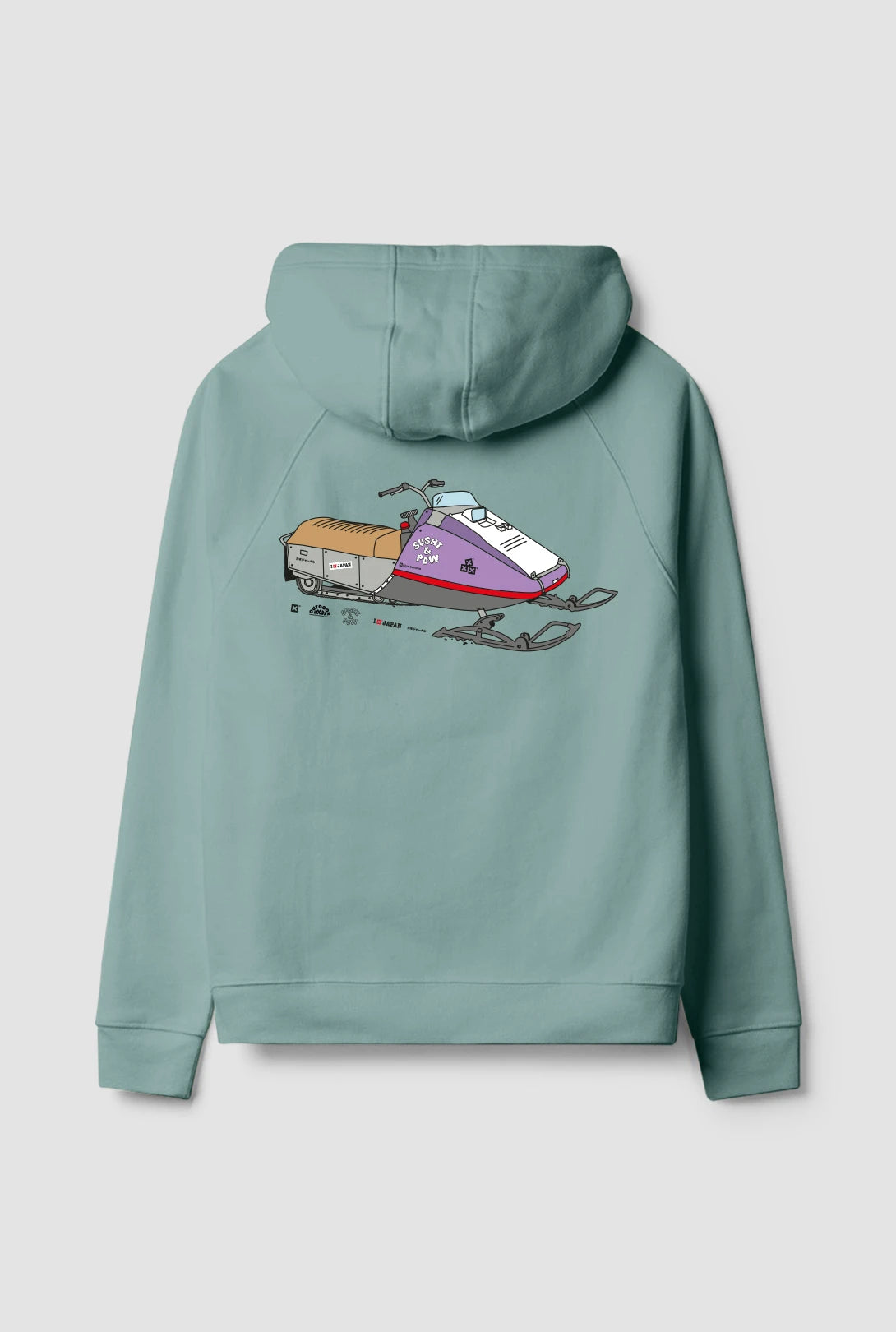 MINT SUSHI & POW HOODIE