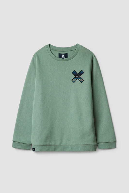 SUDADERA KIDS CLASSIC MENTA