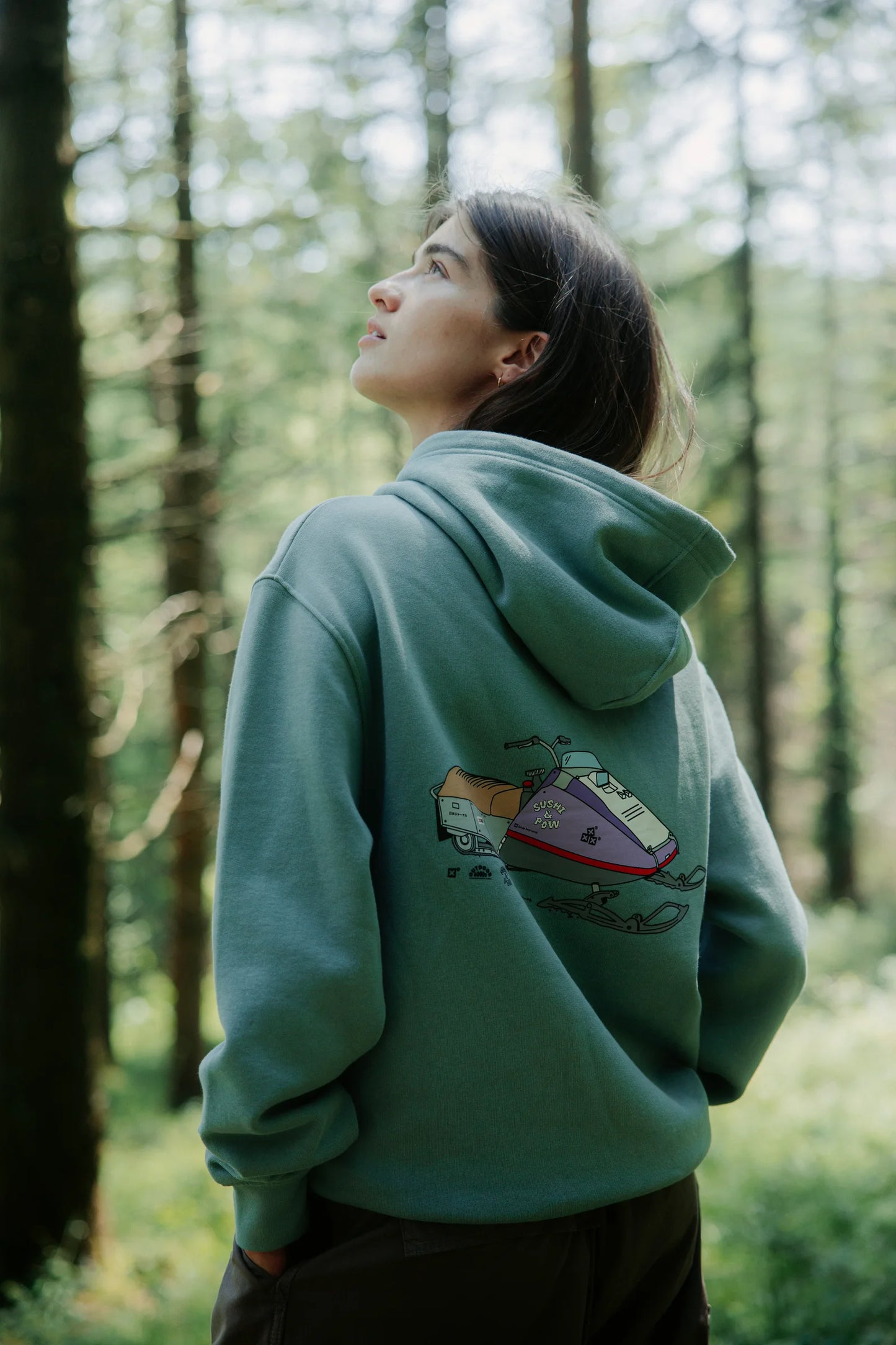 MINT SUSHI & POW HOODIE