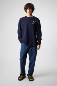 SUDADERA CLASSIC AZUL MARINO
