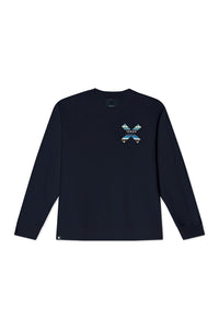 SUDADERA CLASSIC AZUL MARINO