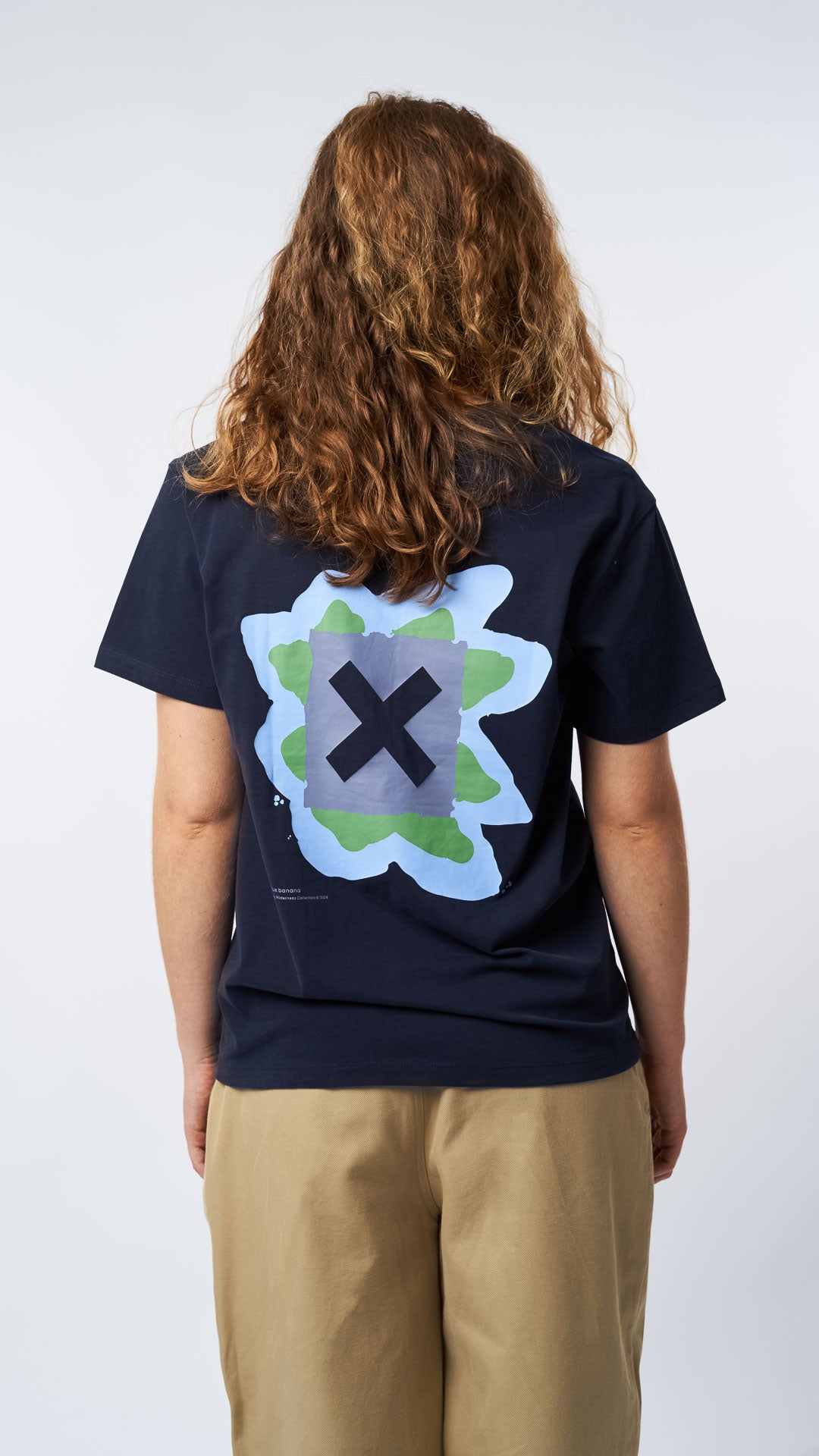 NAVY COSMIC TEE