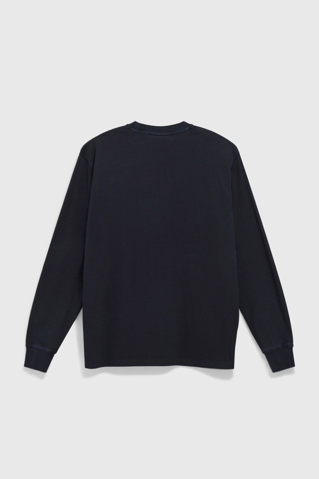 NAVY ICONIC LS TEE