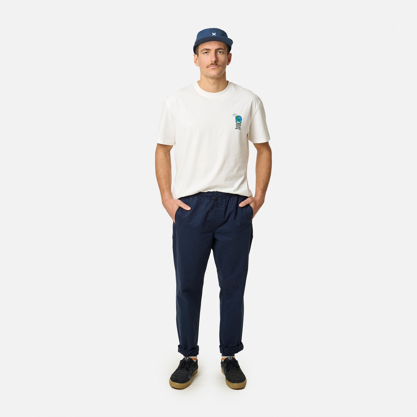 NAVY JOGGER PANTS