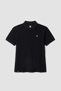 NAVY PATCH POLO