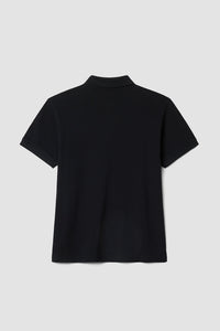 NAVY PATCH POLO