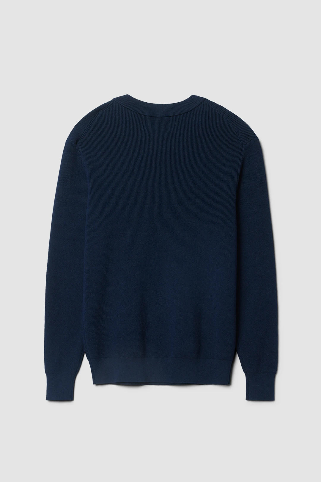 NAVY RAIL KNITTED SWEATER