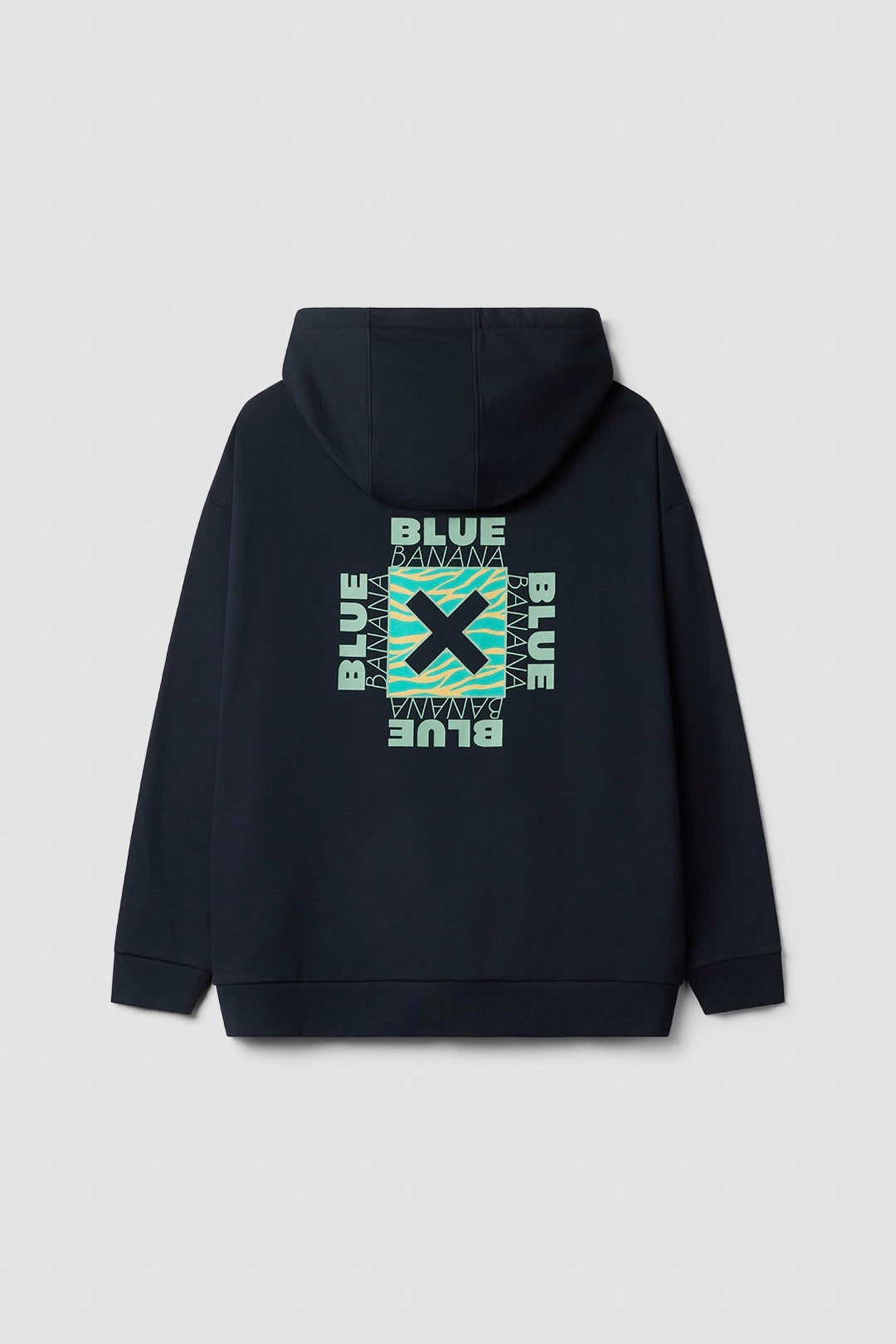 NAVY FOAM HOODIE