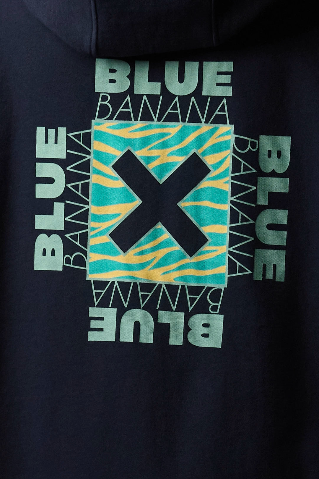 NAVY FOAM HOODIE