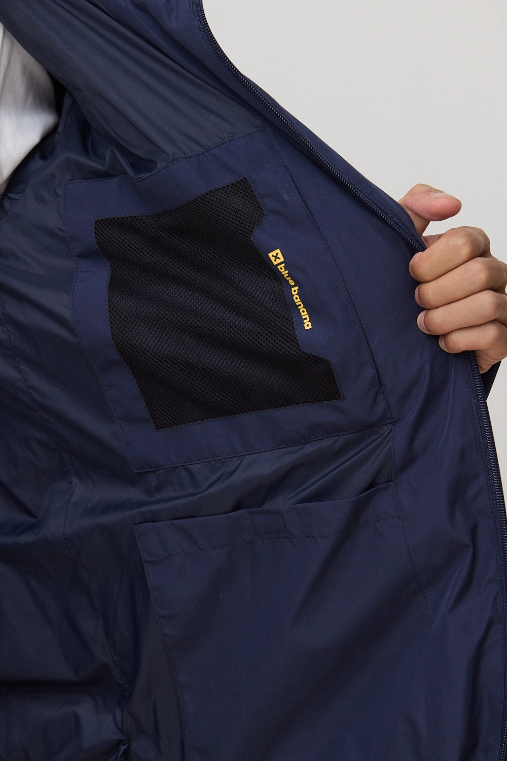 NAVY NEST PUFFER PARKA
