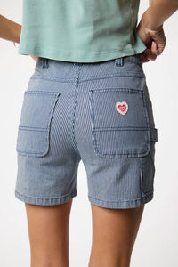 PANTALÓN CORTO MUJER POPEYE AZUL MARINO