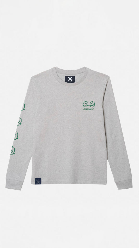 R GREY COSMOS-CIRCULARITY 1.1 LS TEE