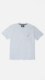 LIGHT GREY MELANGE BANANA POCKET TEE