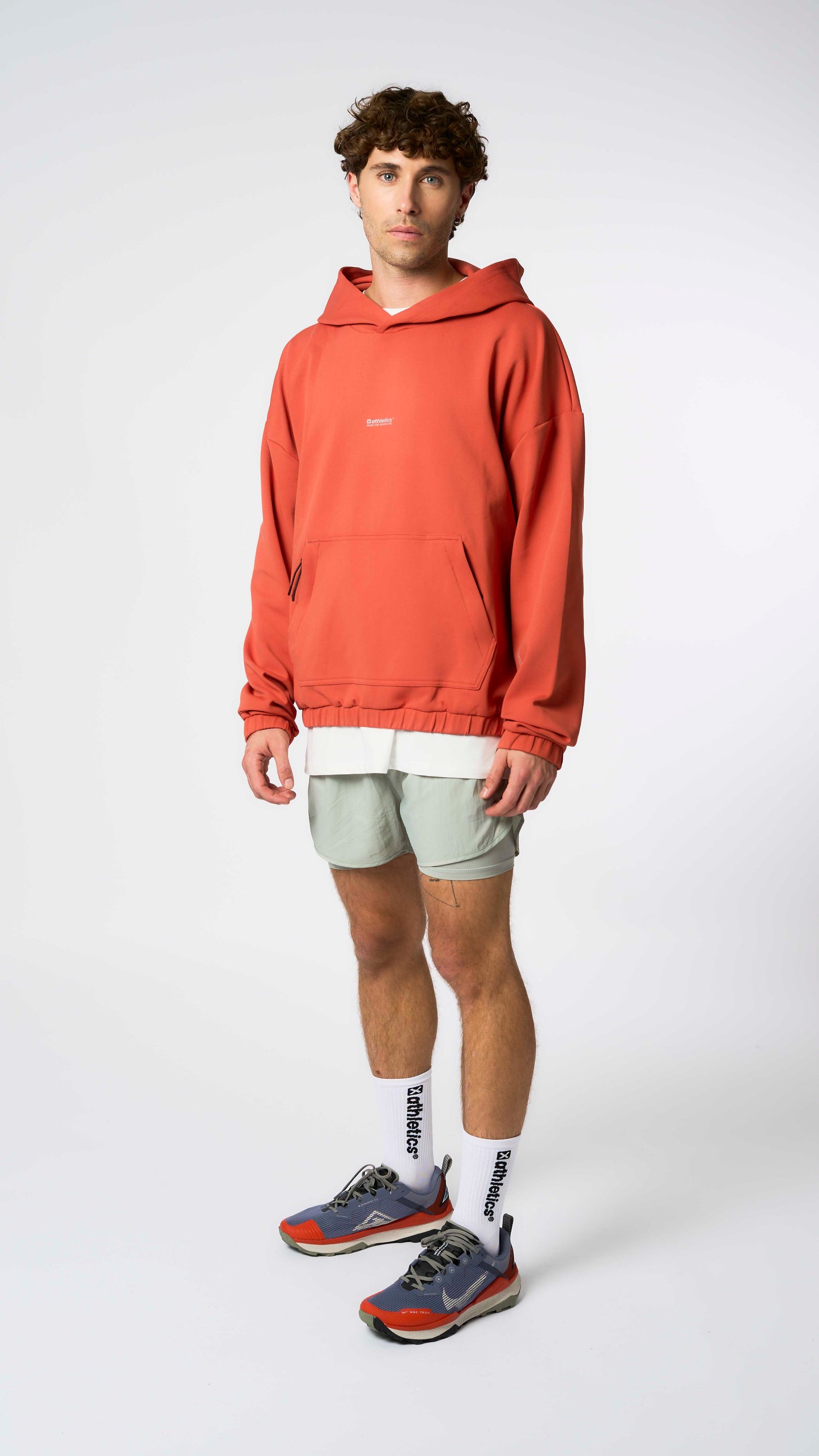 HOODIE TECH VOLCANO RED