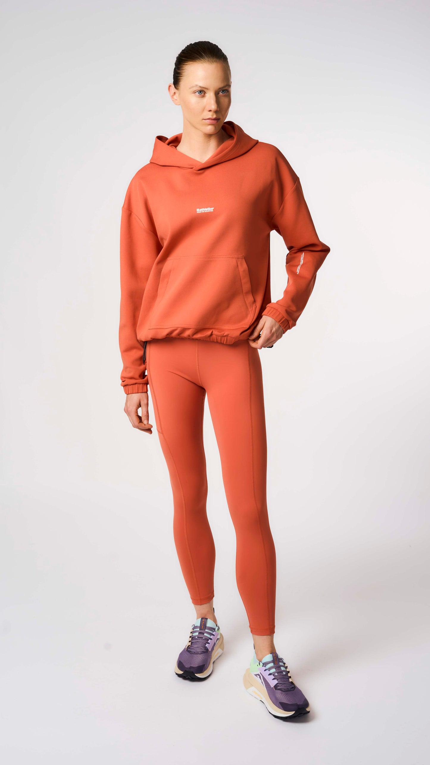 HOODIE TECH VOLCANO RED