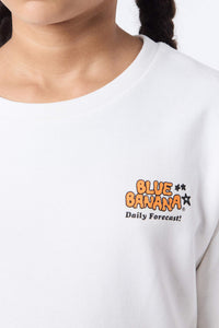OFF-WHITE FORECAST KIDS CREW