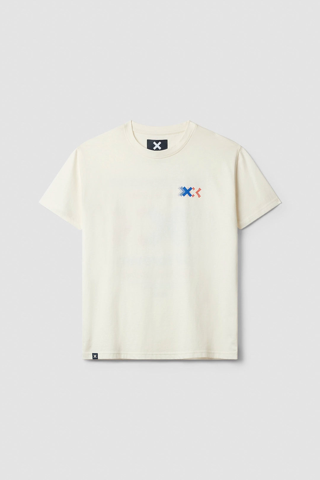 CAMISETA BLOCK BLANCO ROTO