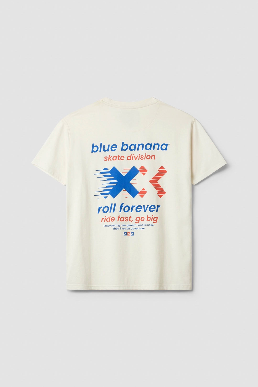 CAMISETA BLOCK BLANCO ROTO