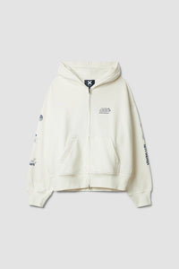 OFF-WHITE RANDOM FULL ZIP HOODIE