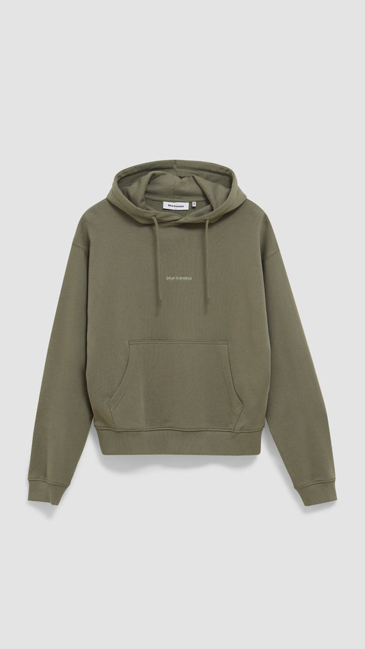 OLIVE GREEN REEF WOMAN HOODIE
