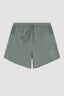OLIVE GREEN TRAIN SHORTS