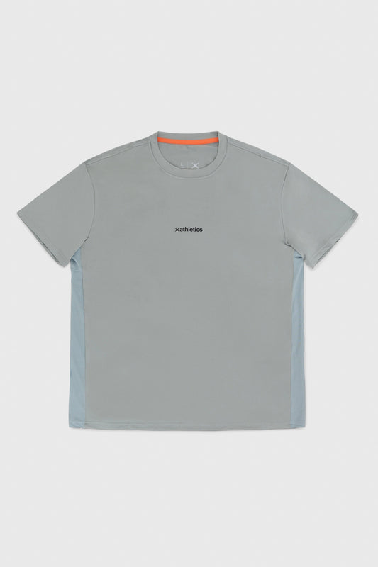 OLIVE GREEN CROSS TEE