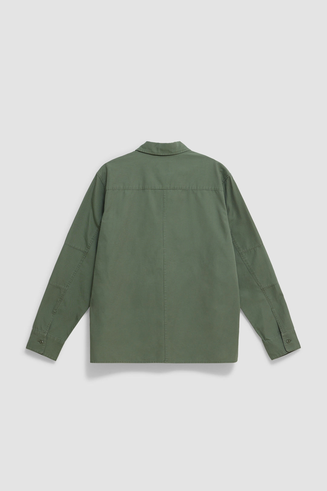 OLIVE GREEN TECH OVERSHIRT
