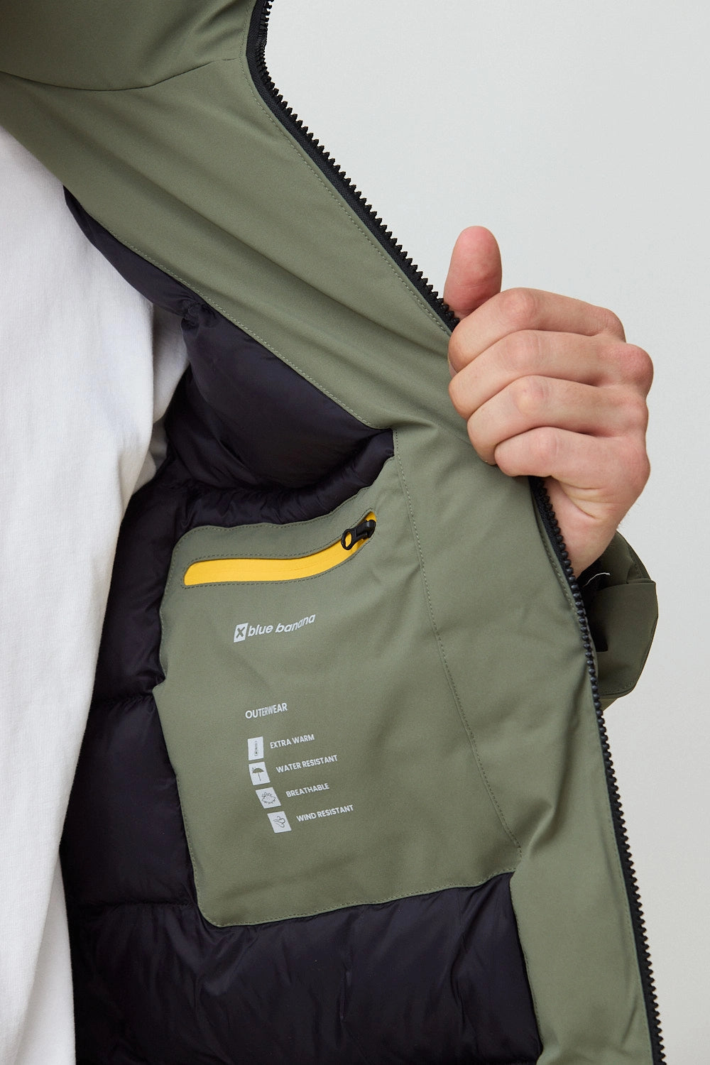 OLIVE GREEN THUNDER JACKET