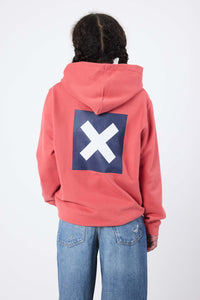 RED NATURE KIDS HOODIE