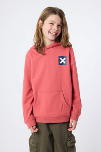 RED NATURE KIDS HOODIE