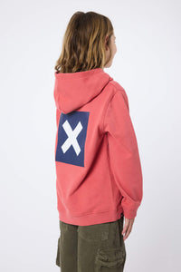 RED NATURE KIDS HOODIE
