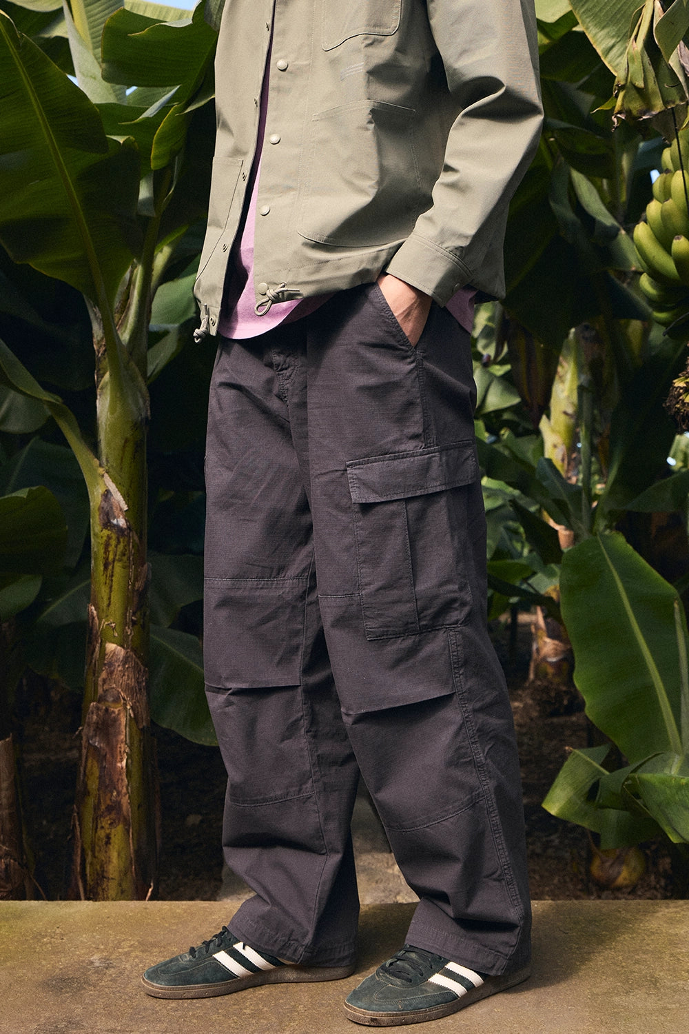 ANTHRACITE RIPSTOP CARGO PANT