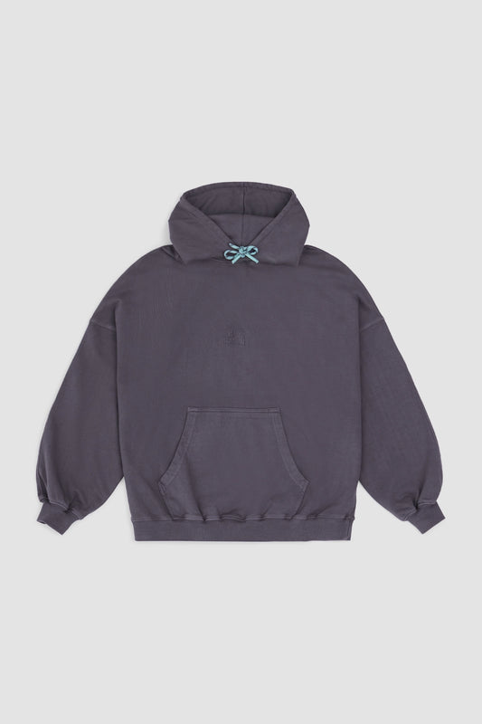 ANTHRACITE ROPE WOMAN HOODIE