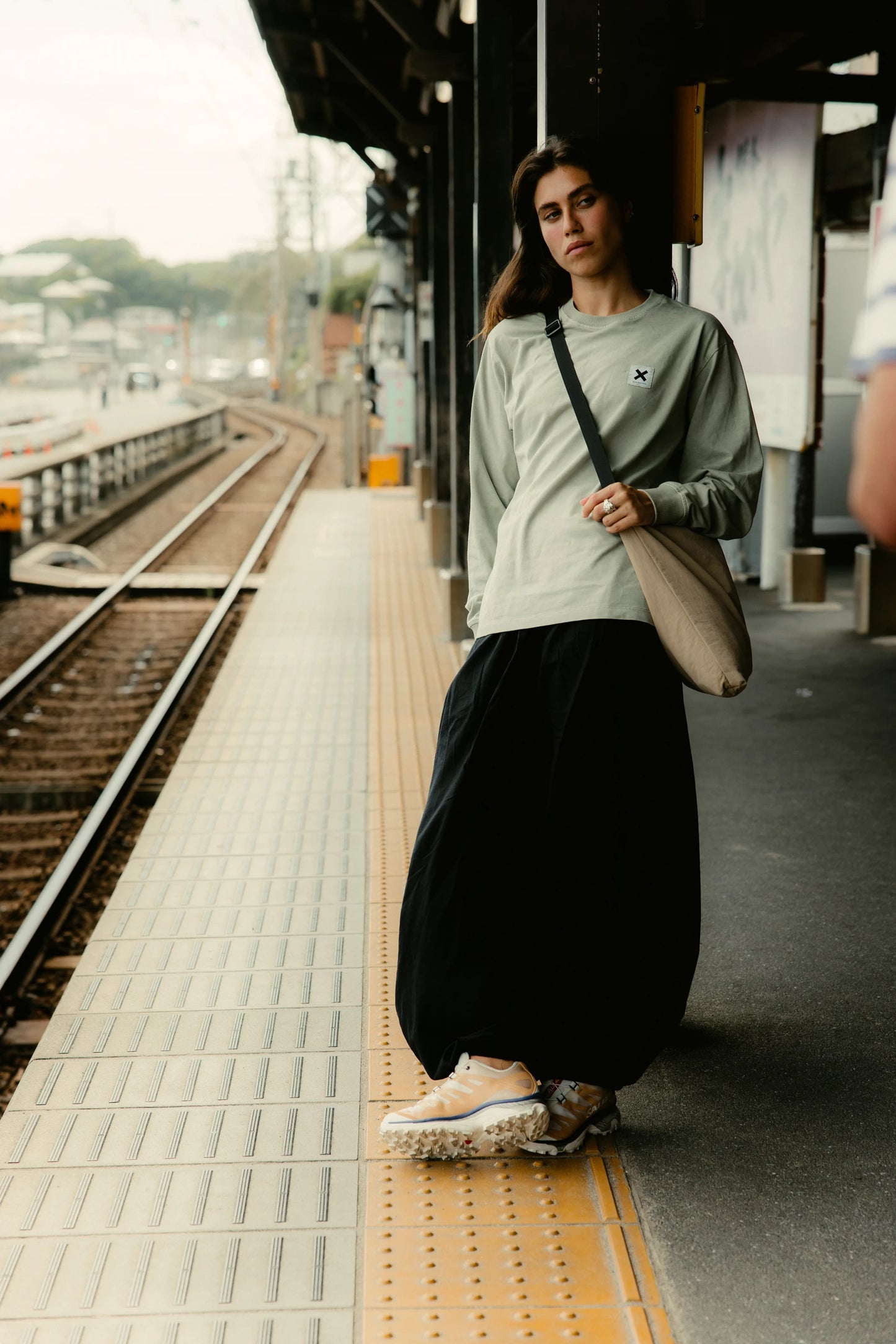 SAGE ICONIC LS TEE