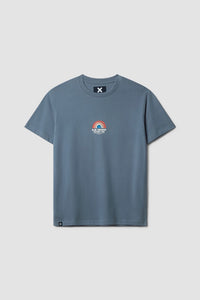 SKY BLUE RAINBOW TEE