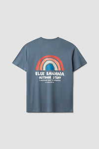 SKY BLUE RAINBOW TEE